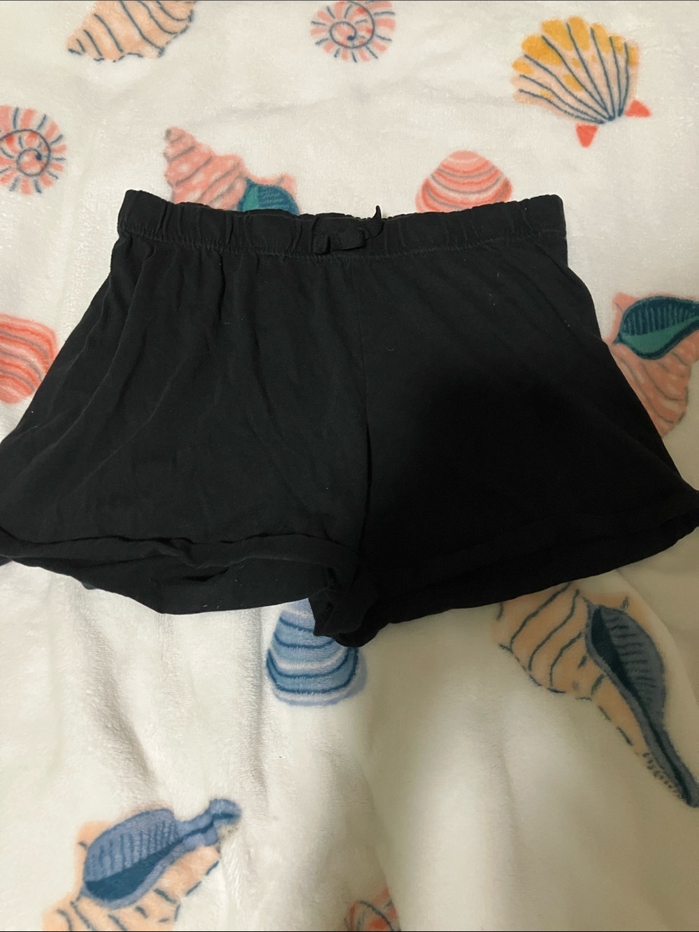 wonder nation Black Athletic Pull-On Shorts